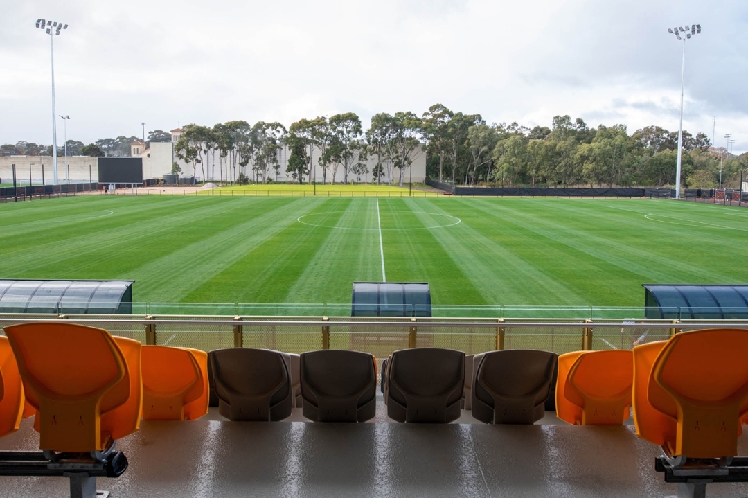 Estadio en la Casa de las Matildas.  Populous