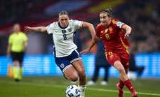 La primera vez de España en Wembley tampoco será para recordar y pierde ante Inglaterra