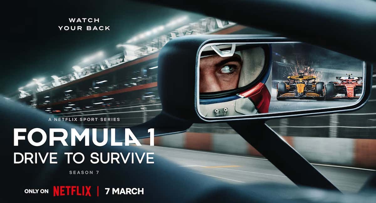 Poster oficial de Drive to Survive, de Netflix./FORMULA 1