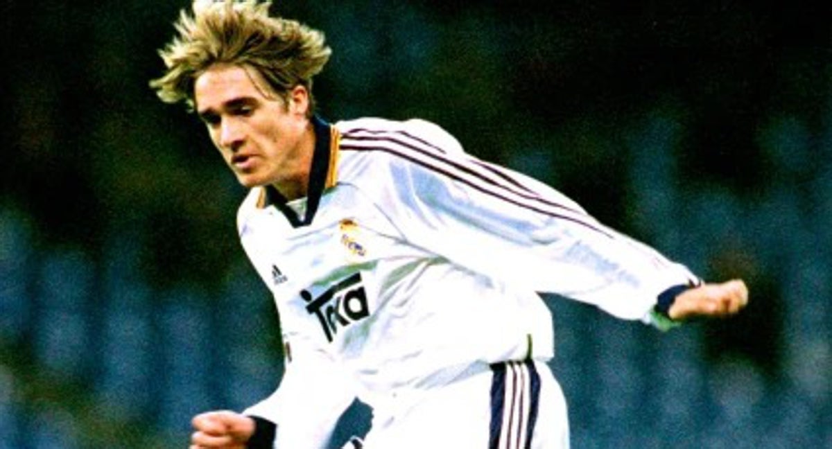 Javier Dorado, en su etapa en el Real Madrid.