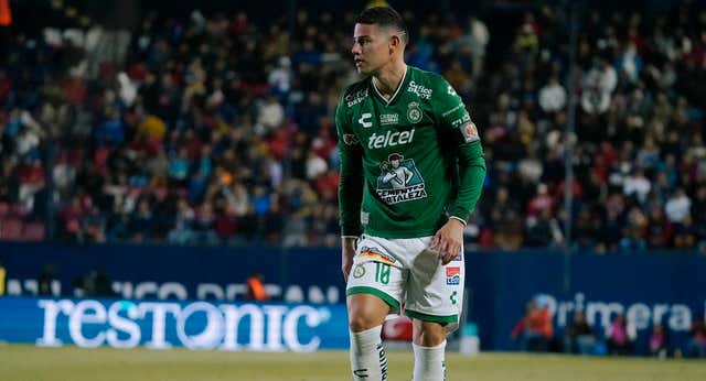 James sonríe en México tras su paso por el Rayo y tiene al León como líder