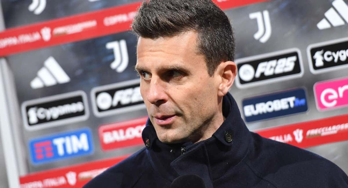 Thiago Motta estalló sobre el césped tras la derrota ante el Empoli./EFE