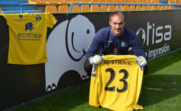 Dmitrovic es presentado como nuevo jugador del Alcorcón. AD ALCORCÓN