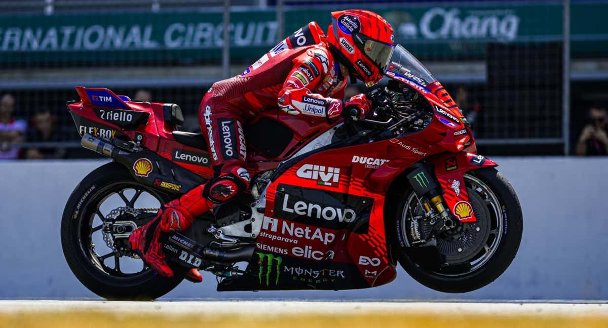 Marc Márquez en Buriram. /EFE