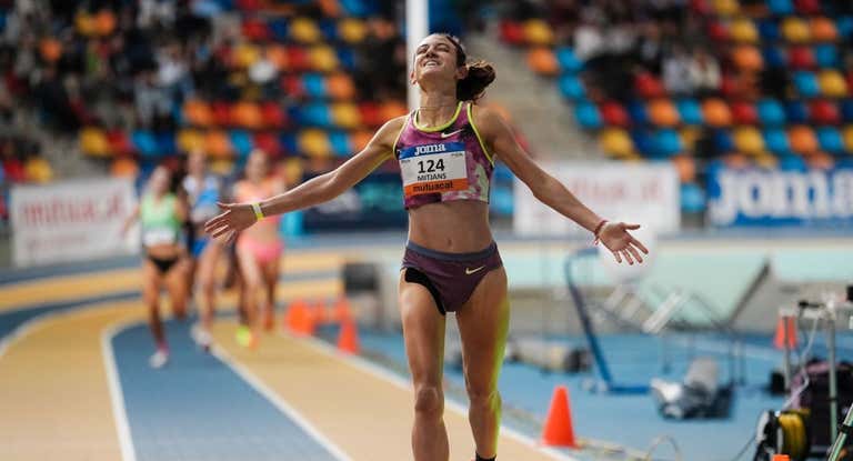 Marta Mitjans ganó el Meeting Internacional de Sabadell.