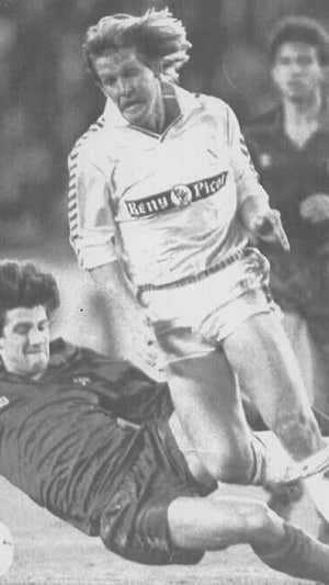 Schuster, con el Real Madrid.  ABC