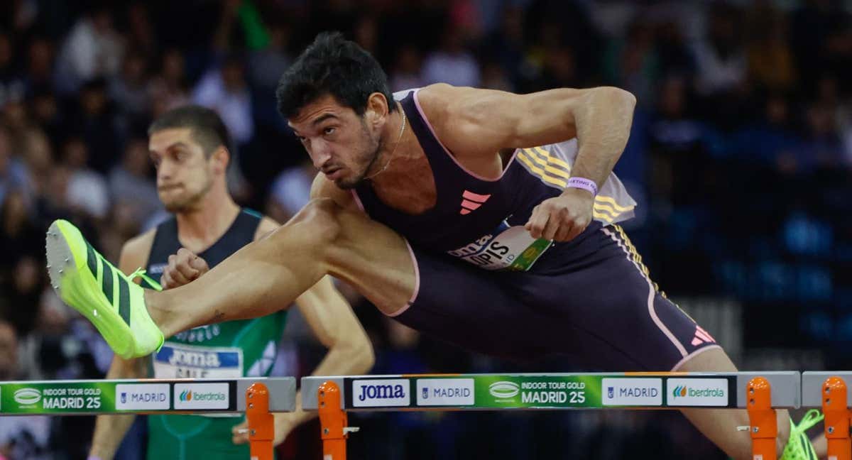 Quique Llopis, un vallista de primer nivel que es orgullo del atletismo español. /EFE