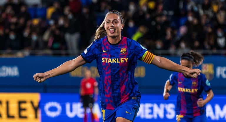 Alexia Putellas, jugadora del FC Barcelona.