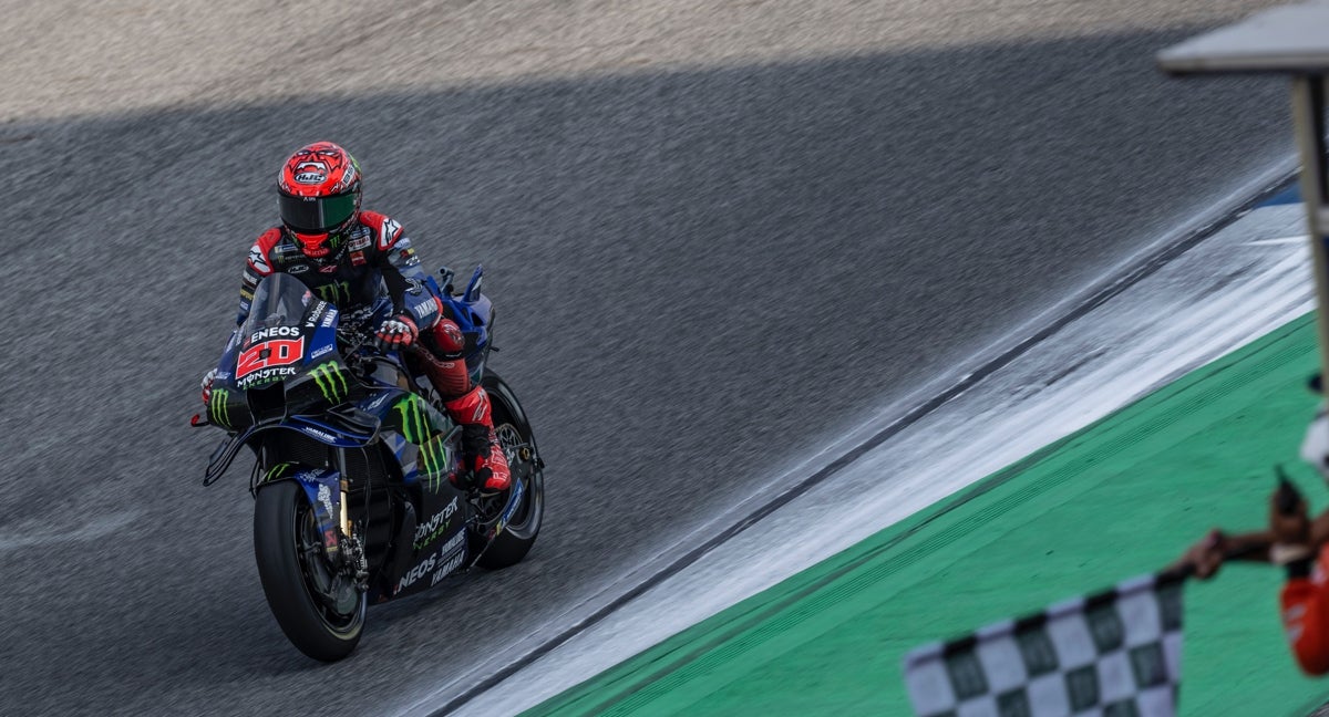 Fabio Quartararo en el Gran Premio de Tailandia.