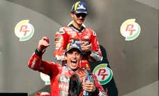 Pecco Bagnaia refleja una enorme diferencia de mentalidad respecto a Marc Márquez: «Nunca estoy contento con un tercero»