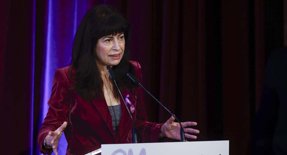 Ana Redondo en el acto institucional por el Día de la Mujer. /EFE