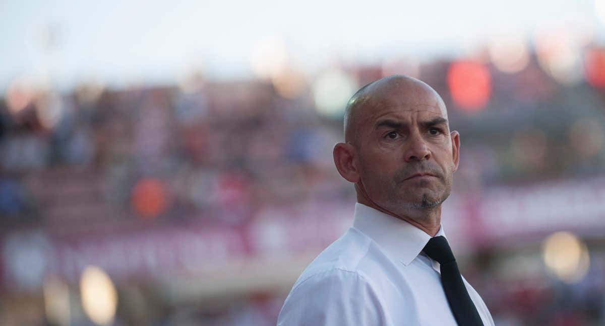 Paco Jémez, en un partido./AFP