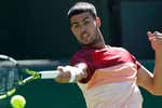 Alcaraz inicia con un recital su camino al tricampeonato de Indian Wells: «Estamos de vuelta»