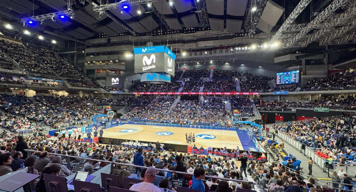 Ambiente en el Movistar Arena durante el Movistar Estudiantes - Hozono Global Jairis de Liga Femenina Endesa. /N.G.M.