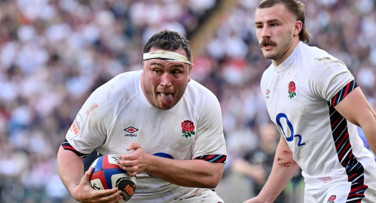 Jamie George hizo 100 partidos con Inglaterra. /England Rugby