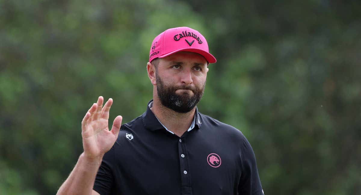 Jon Rahm, en el torneo del LIV Golf de Hong Kong. /REUTERS