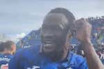 El origen de la celebración viral de Djené que ya es tradición cada vez que el Getafe gana: «¿Dónde están los tres puntos? Aquí, en el bolsillo»
