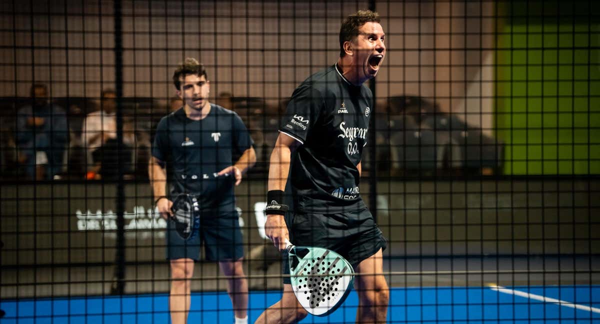 Paquito Navarro y Bergamini en Arabia Saudí./PREMIER PADEL