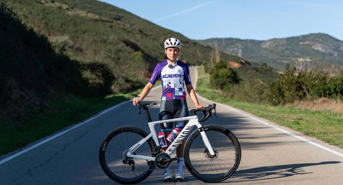 Emily Dixon, ganadora de la última edición de la Zwift Academy. /ZWIFT