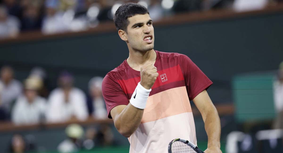 Alcaraz tendrá un rival muy duro en octavos de final de Indian Wells 2025: Grigor Dimitrov es un oponente de serio riesgo.