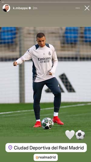 El Real Madrid acaba con la intriga con Mbappé y está en la lista para jugar contra el Atlético