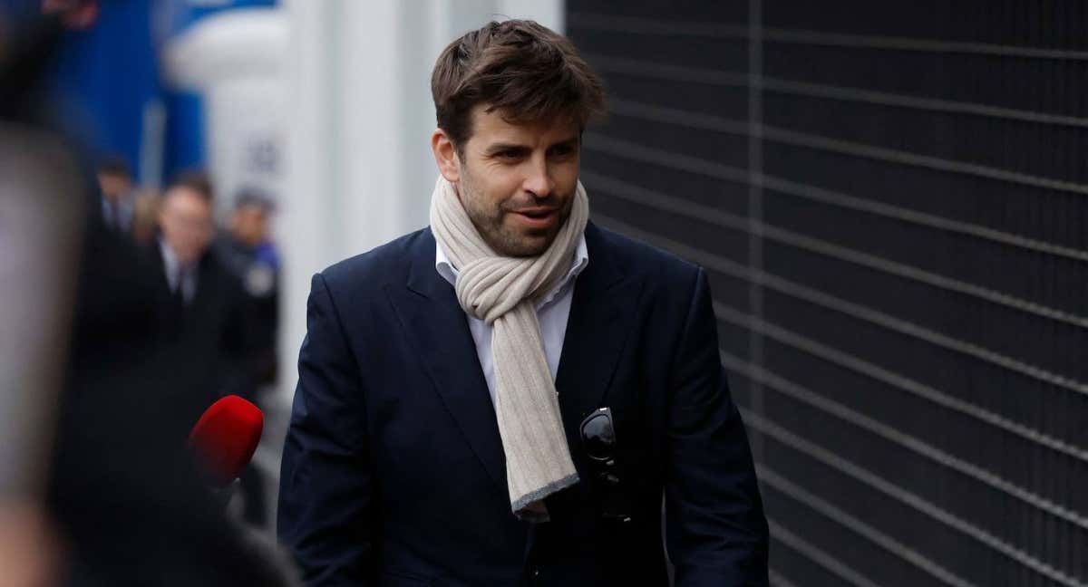 Gerard Piqué entrando al juzgado. . /AFP