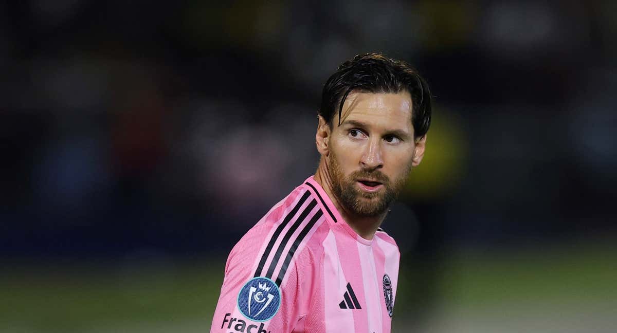 Leo Messi en su regreso con el Inter Miami.