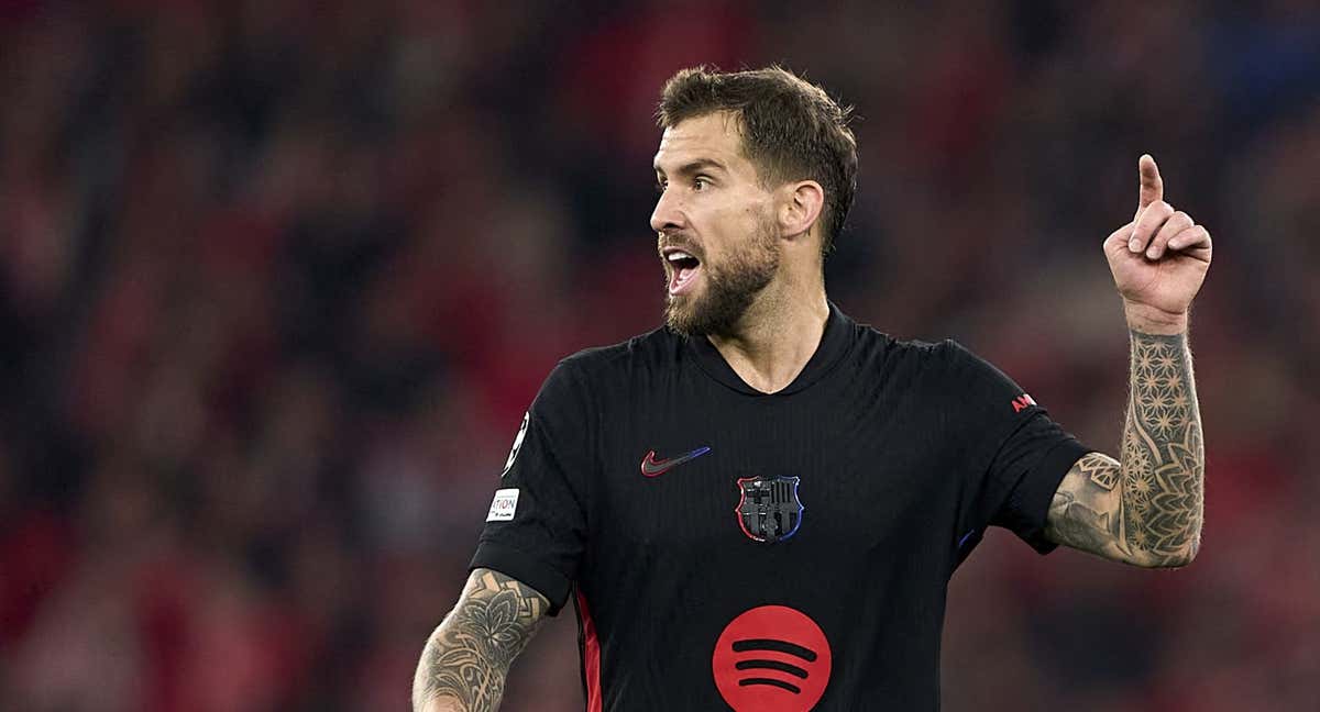 Iñigo fue titular en los dos partidos de octavos contra el Benfica.