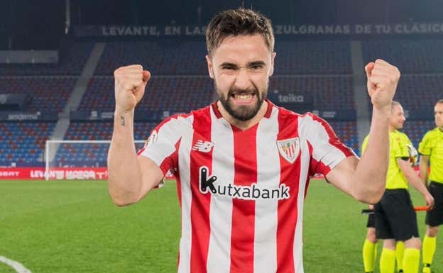 Unai López considera “brutal” haber jugado en el Athletic Club.  EFE