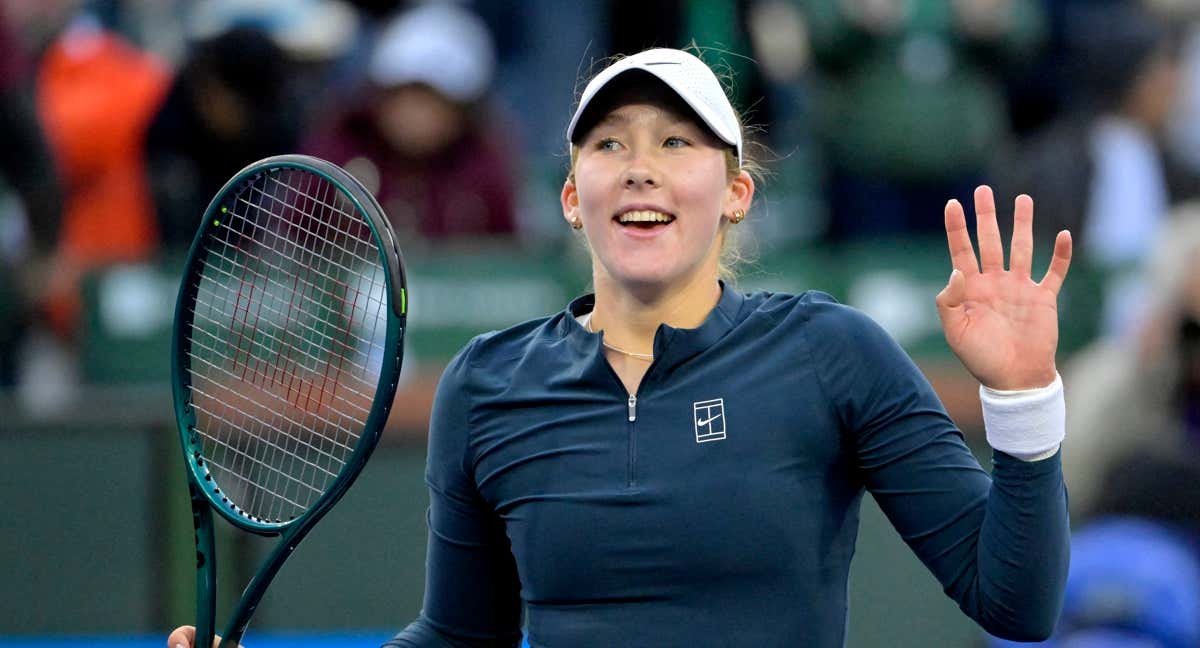 Andreeva se 'carga' a Swiatek y se cita con Sabalenka en la final de Indian Wells