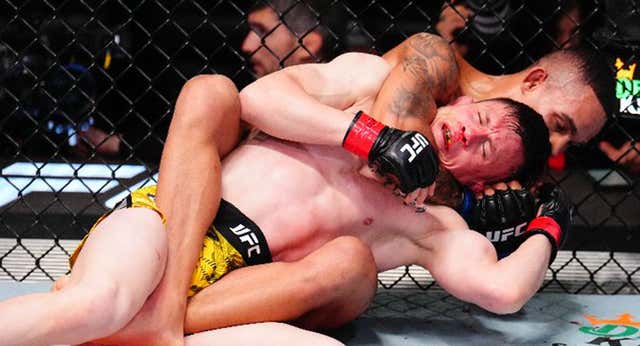 Dani Bárez cae ante Lima en el UFC Las Vegas 104