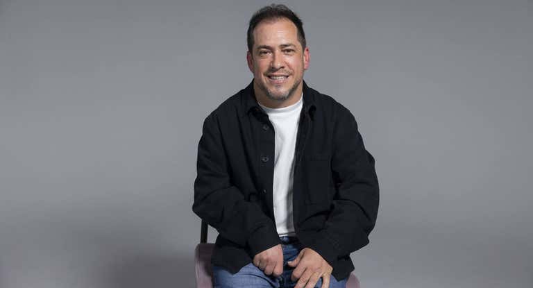 El artista y jugador de boccia Juan Manuel Montilla 'El Langui'.