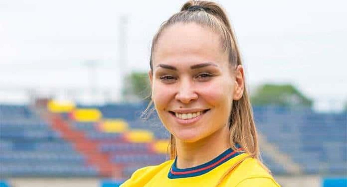 Irene Guerrero, futbolista del América.