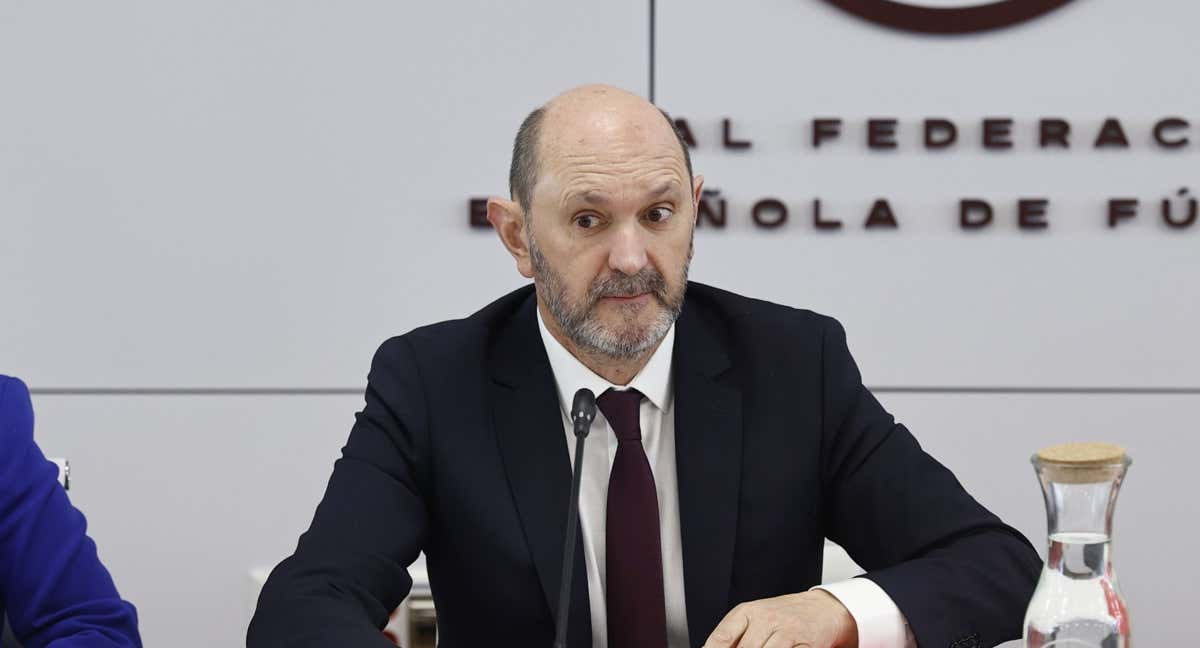 Louzán, presidente de la RFEF.