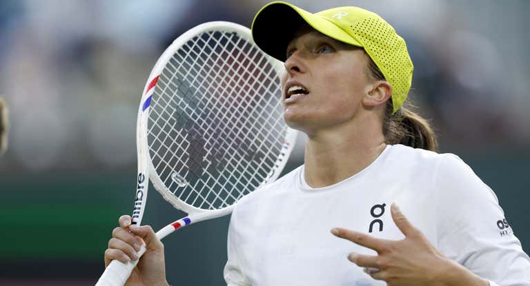 Iga Swiatek, en Indian Wells.