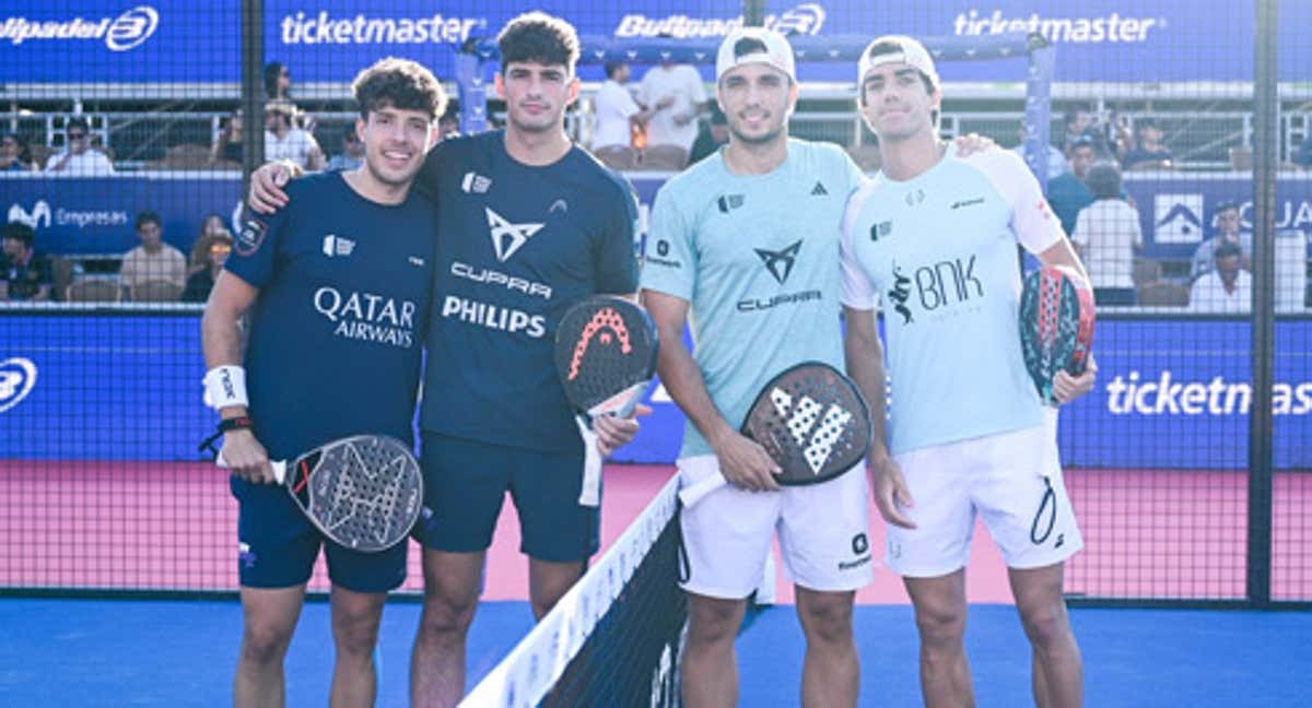 Agustín Tapia y Arturo Coello terminaron arrebatándoles el número uno a Ale Galán y Juan Lebrón meses después de la final.