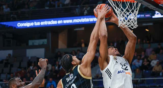 Un arranque sublime de Tavares le es suficiente al Real Madrid para doblegar al ASVEL