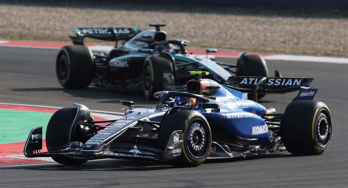 Carlos Sainz en el GP de China 2025./REUTERS