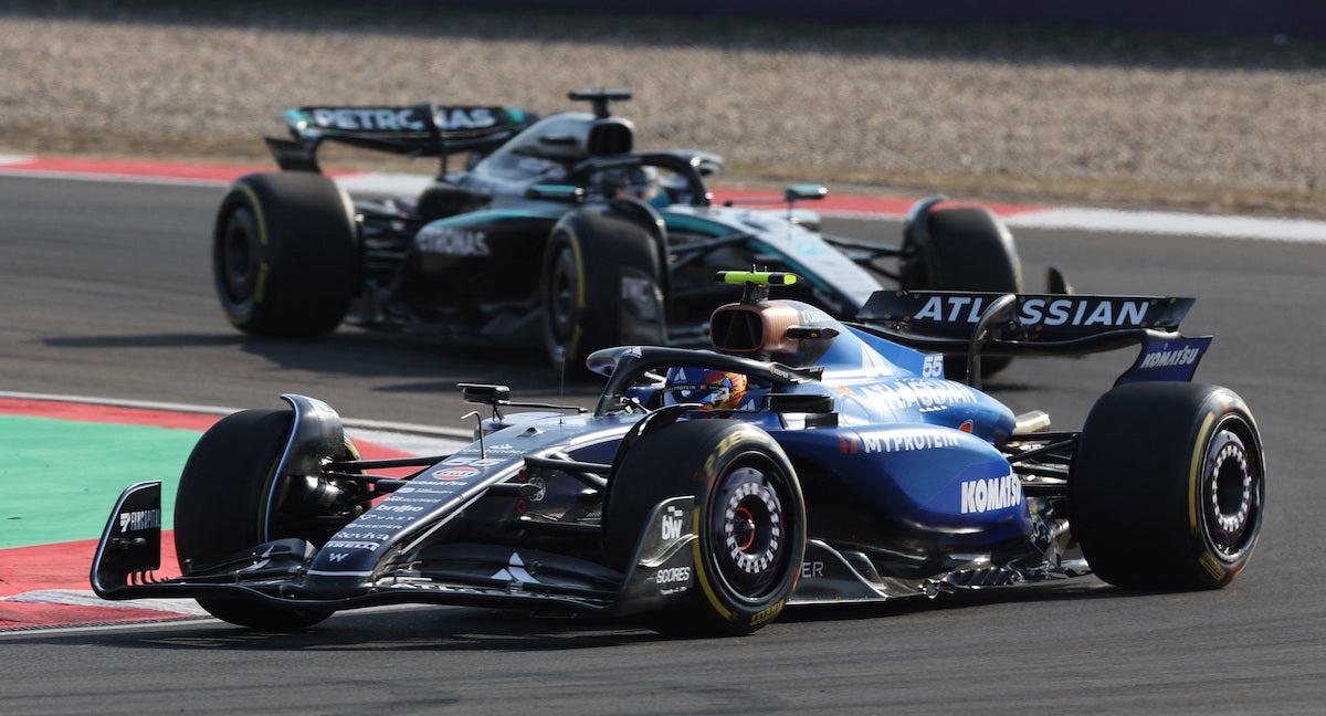 Carlos Sainz en el GP de China 2025.
