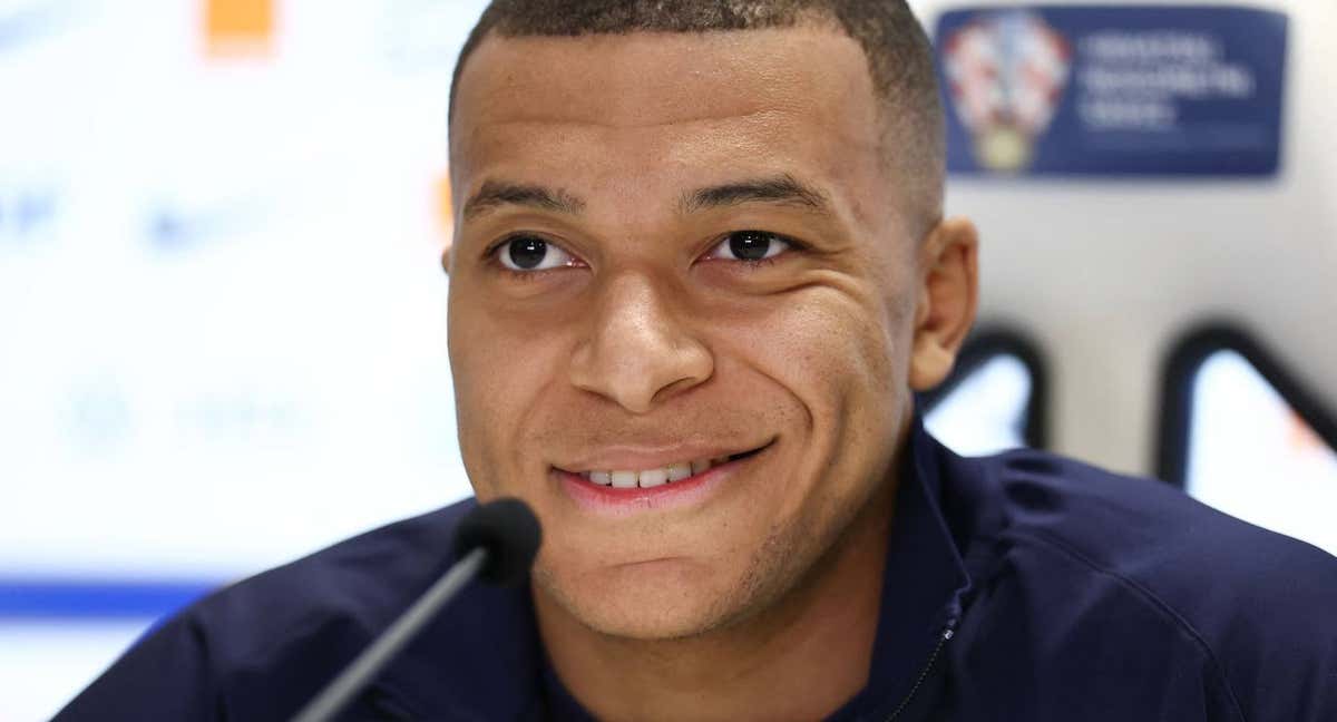 Kylian Mbappé, futbolista francés del Real Madrid.