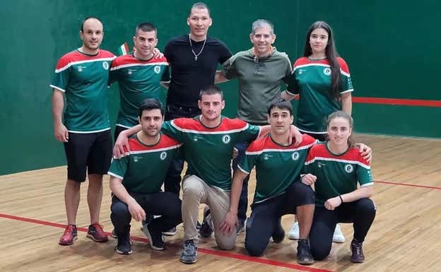 La Euskal Selekzioa en uno de sus viajes a México en un torneo no oficial. EEPF