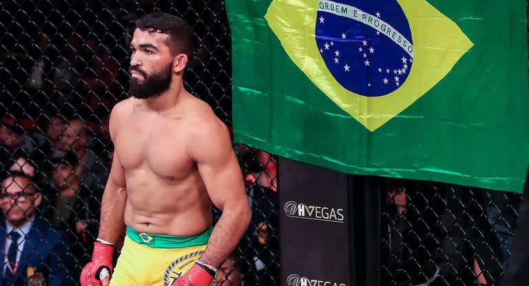 Patricio 'Pitbull' Freire, antes de un combate en Bellator.