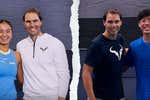 Se conocieron en la Rafa Nadal Academy, se enamoraron y ahora son la sensación del Miami Open