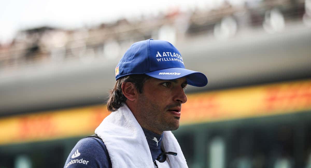 Carlos Sainz en el Gran Premio de China.