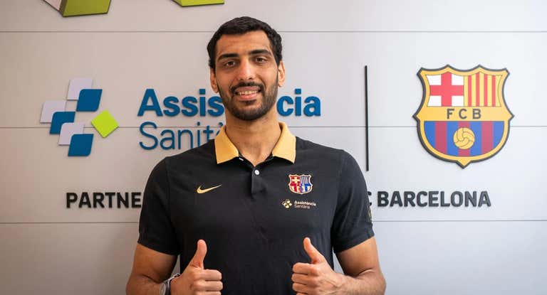 El Barça ficha al internacional egipcio Seif Elderaa hasta 2027