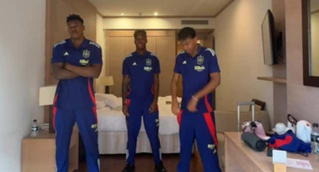 Con esta energía afrontaron Samu, Nico y Lamine los enfrentamientos ante Países Bajos.