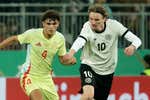 Un Woltemade estelar sonroja a la defensa de la Sub-21, que reza por tener a Dean Huijsen en el Europeo