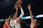 Mirotic empaña la victoria del Real Madrid ante un Olimpia Milán que acaba llevándose el average