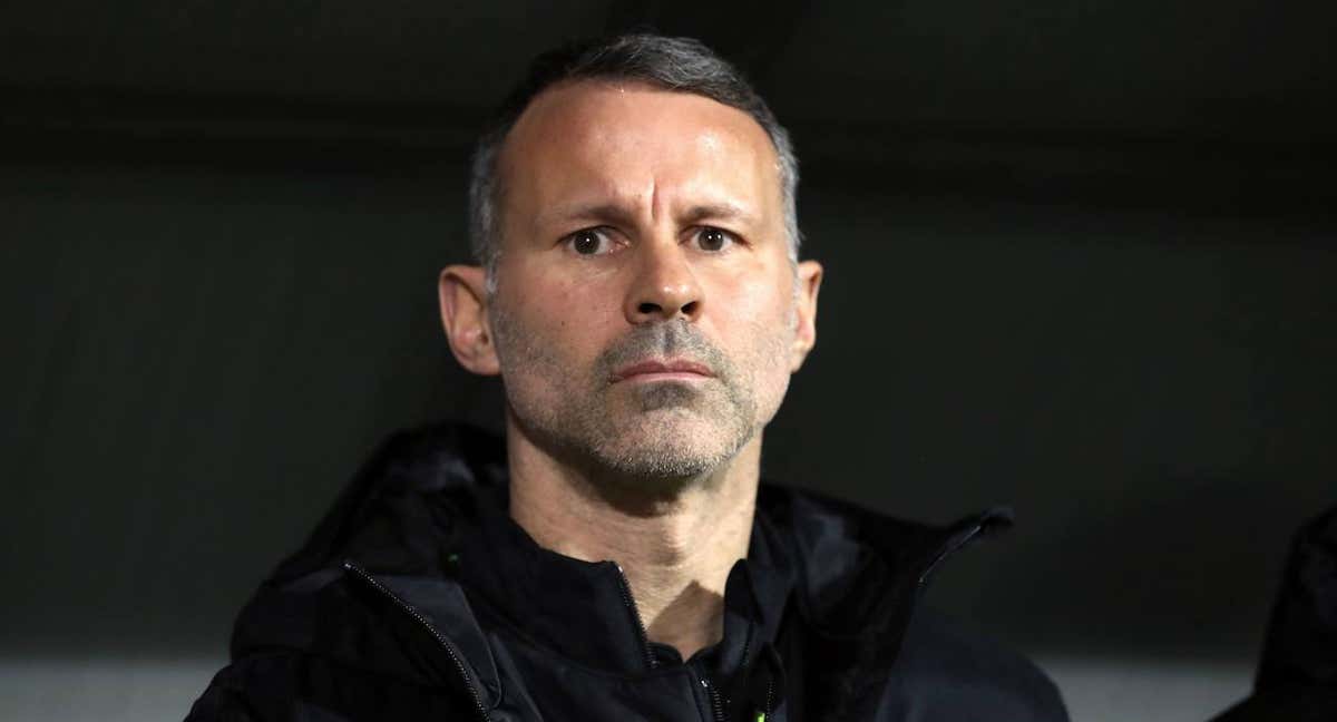 Ryan Giggs, durante su etapa como seleccionador de Gales.