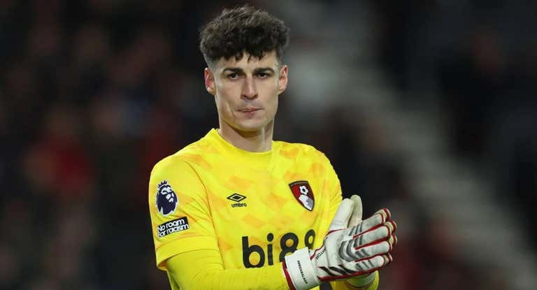 Kepa Arrizabalaga, portero del Bournemouth.